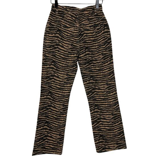 NWT New with tags Joie Sharma Animal Print High Rise Ankle Pants Size 24 - Picture 6 of 8